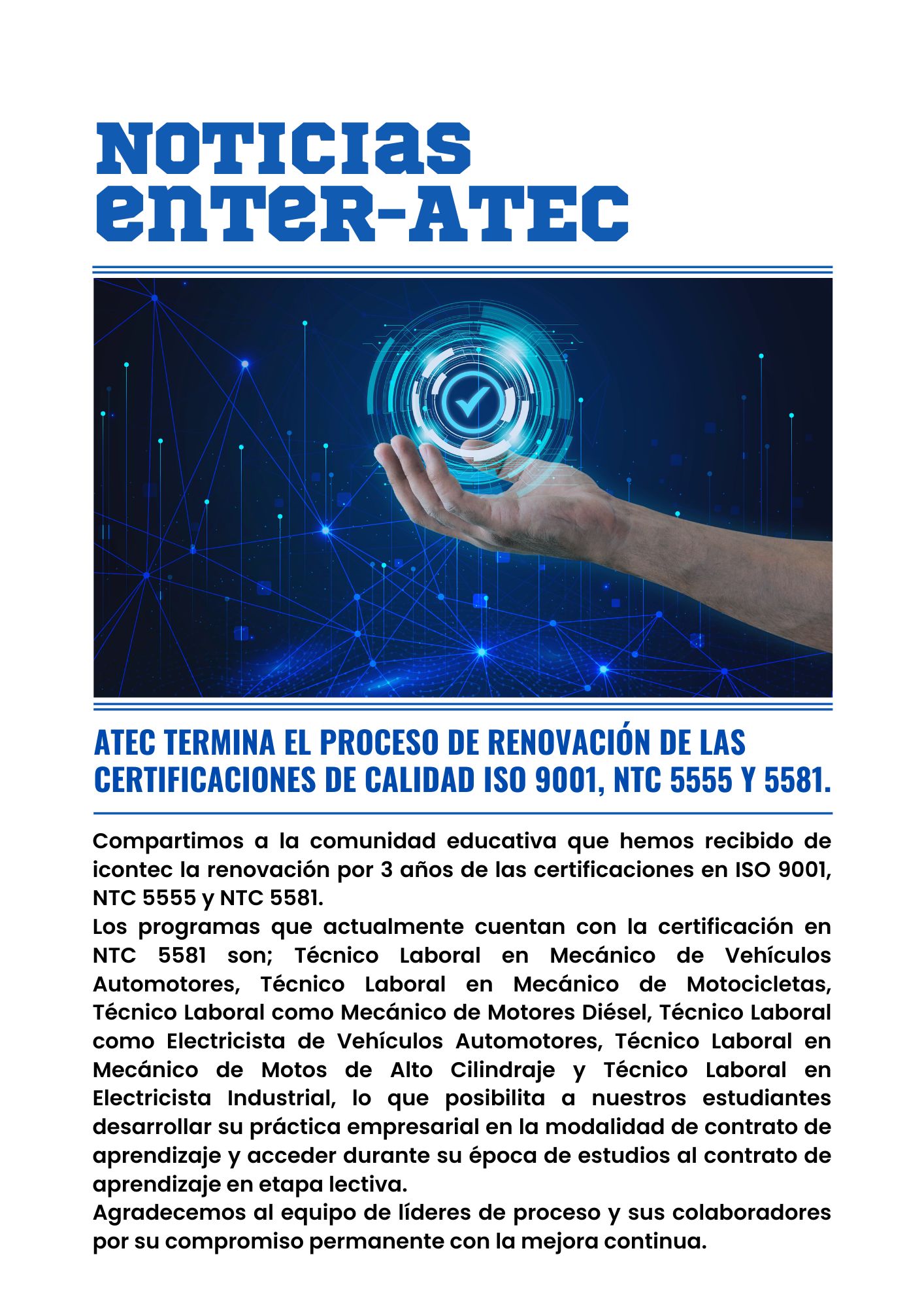 Certificación de calidad