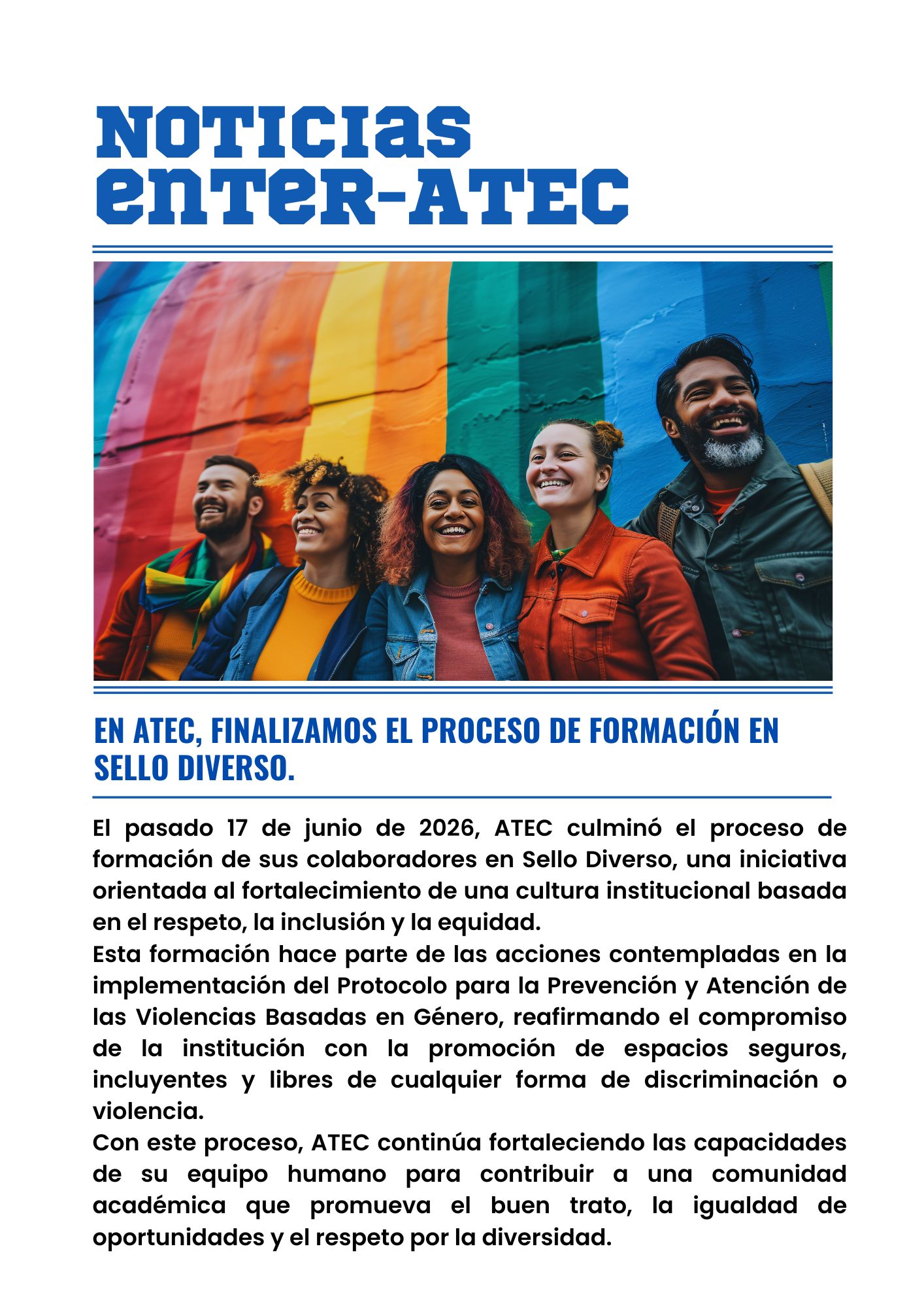 Sello diverso en ATEC