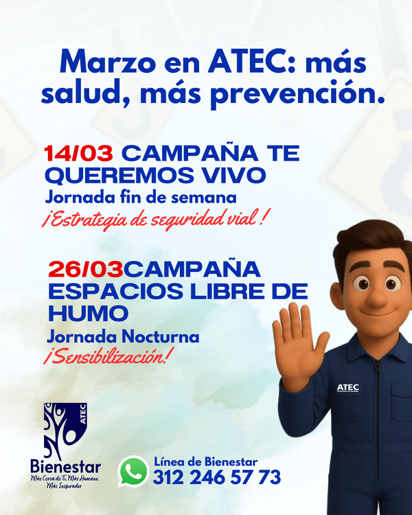 Programación Bienestar Institucional ATEC